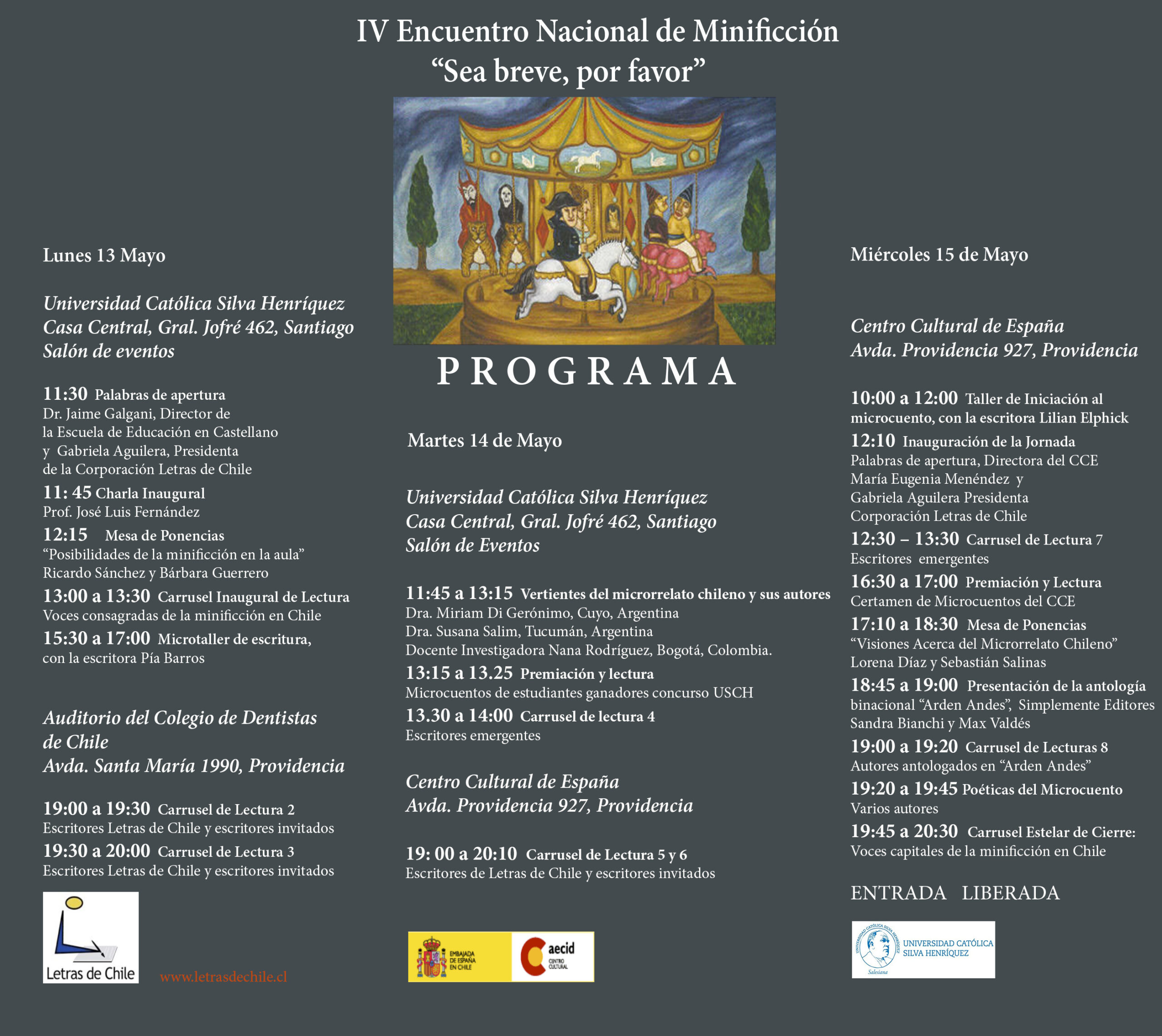 IV Encuentro Nacional de Minificción