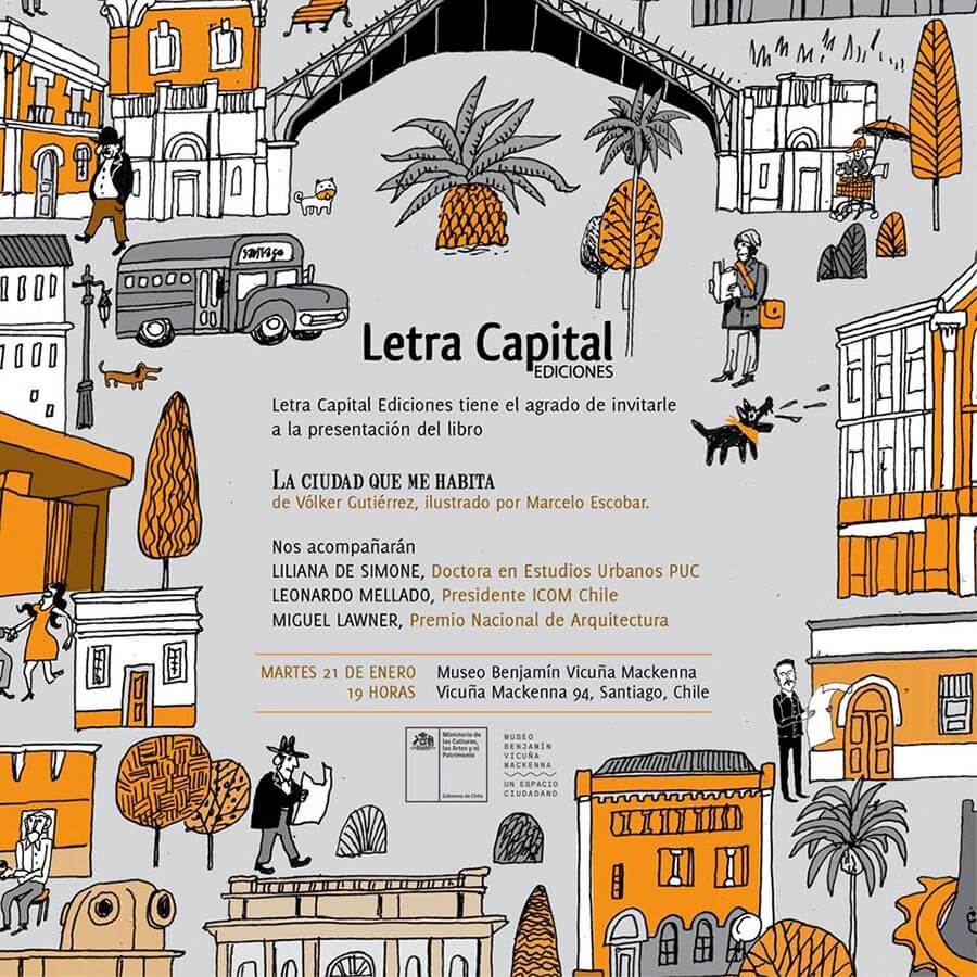 Lanzamiento de La ciudad que me habita