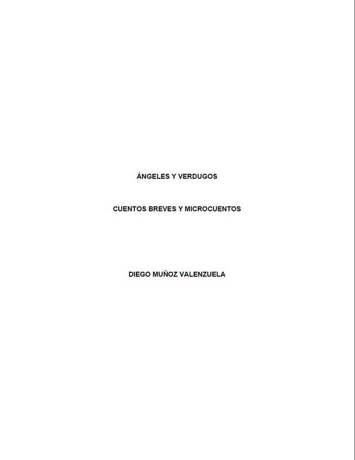 Ángeles y verdugos, de Diego Muñoz Valenzuela