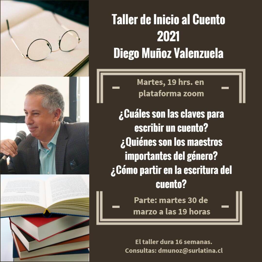 Taller de Inicio al Cuento 2021 de Diego Muñoz Valenzuela