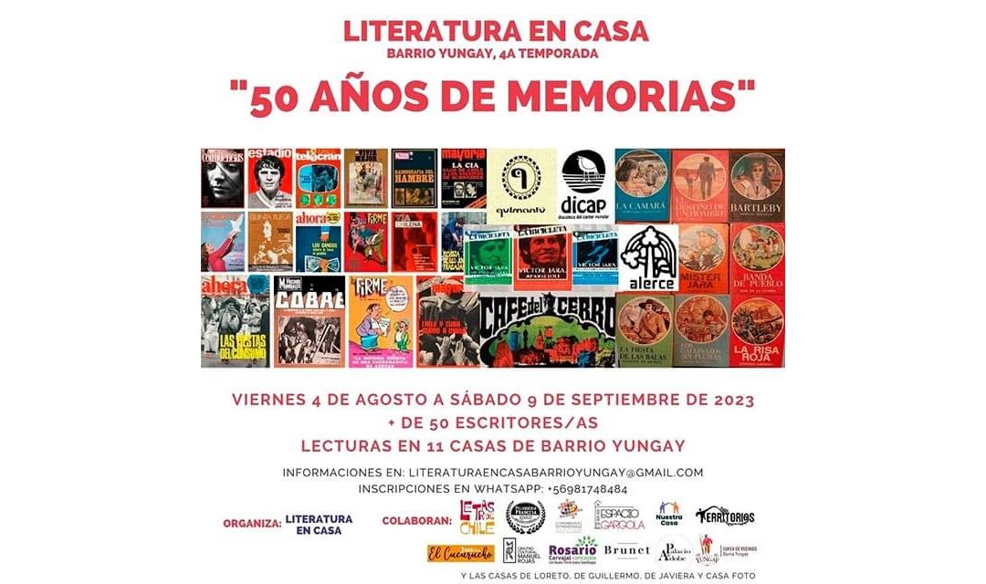 LITERATURA EN CASA: 50 AÑOS DE MEMORIAS