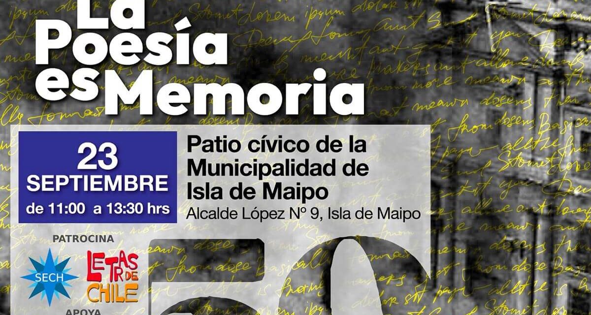 La poesía es memoria en Lonquén