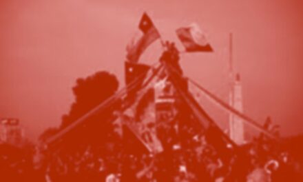 Una décima de Jorge Lillo recordando lo escrito en los muros el 18 de octubre